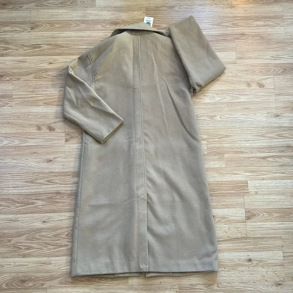 Oversized Camel Trench Coat ✨ size M - Picture 2 of 10